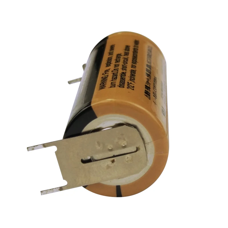 CR8.LHC 3 в 3000 мАч CR17450SE CR17450 CR 17450 PLC промышленная литиевая батарея с сварочными контактами для FUJI FDK