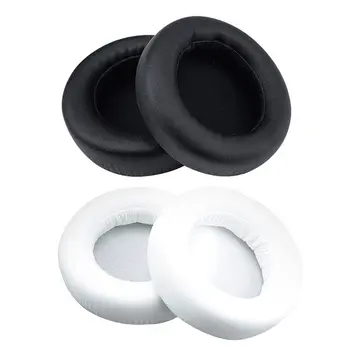 

1Pair Replacement Durable Leather Earpads High Elasticity Ear Cushion Cover for Audio-Technica ATH-WS550 ATH-WS550IS