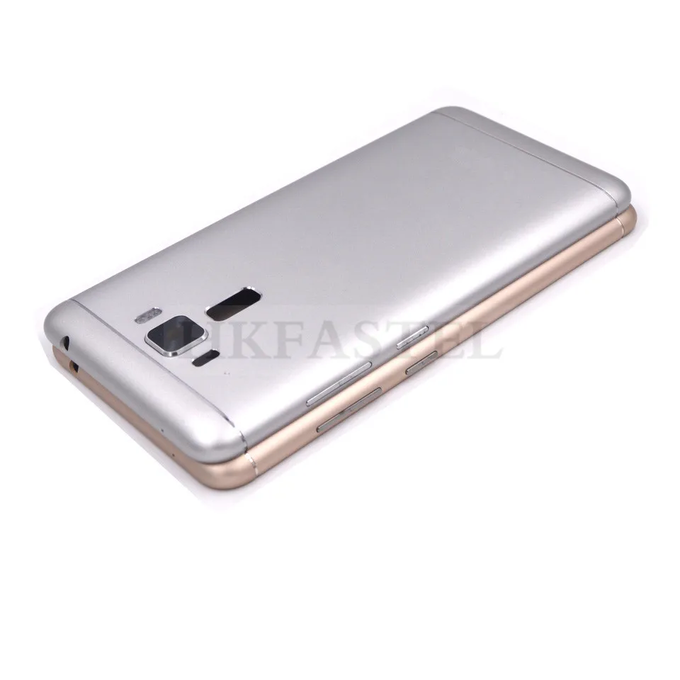 Для Asus Zenfone 3 Laser ZC551KL задний корпус задняя крышка батарейный отсек с боковой кнопкой регулировки громкости+ объектив камеры