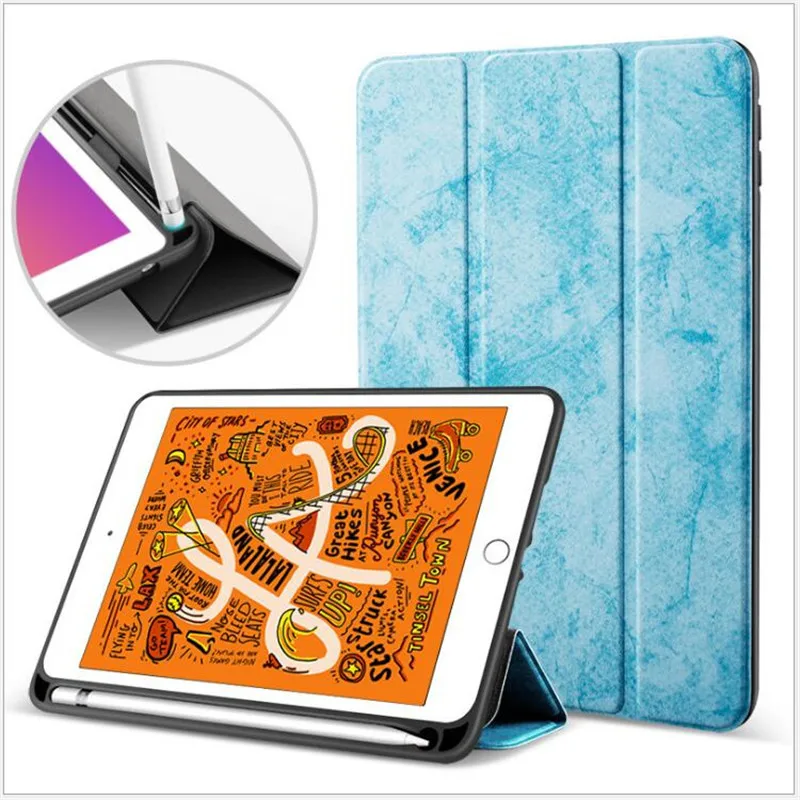 Чехол для iPad Pro 11, чехол для iPad 11 дюймов, чехол с карандашом, противоударный смарт-планшет, подставка, Чехол для Ipad Pro 11, роскошный чехол - Цвет: blue