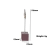 1pcs Retro Color Wood Photo Note Clip Mini Table Wooden Display Stand Holder for Memo Paper Desk Accessories Office School F891 2