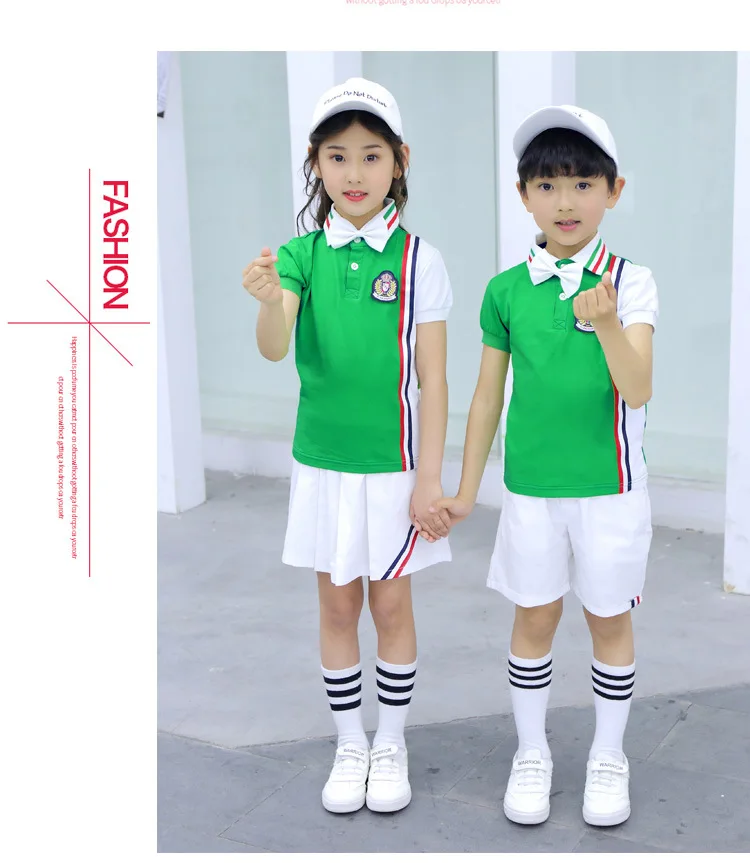 Детская одежда детский сад костюм летний стиль колледж Англия Спорт Бизнес наряд выпускные услуги начальной школы S