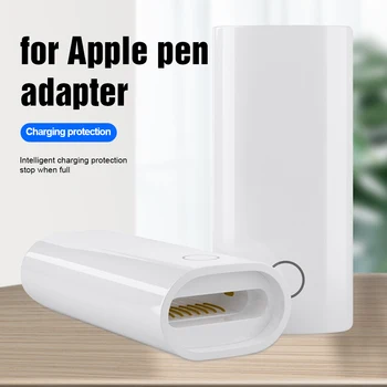

Portable Mini Connector for Apple pencil charging adapter Home Office Easy Charge Charger Accessories for iPad 11 Pencil adapter