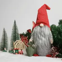 OHEART большой Рождественский гном шведский Tomte Gonme мягкая игрушка кукла гном эльф Рождественское украшение для дома новогодние подарки для детей