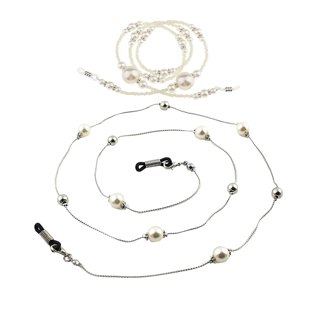 2pcs Cords Eyeglass Strap Spectacles Sunglasses Lanyard Holder Chain 78cm