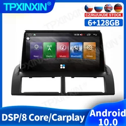 Radio con GPS para coche, reproductor Multimedia con Android 10, 128GB, 2DIN, sin DVD, para Toyota Camry 2012, 2013   2017