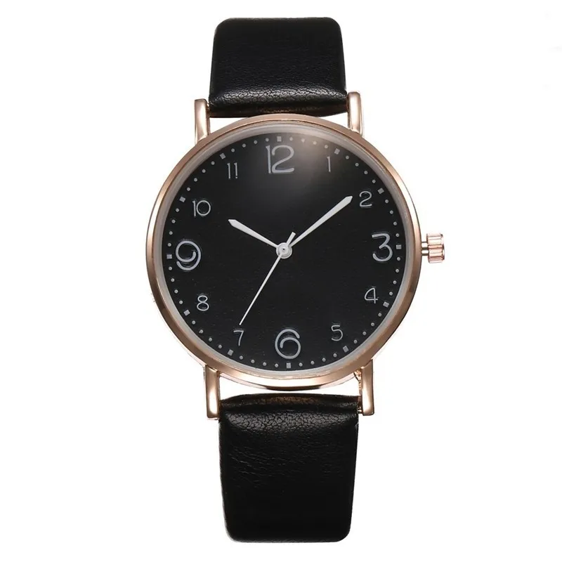 Reloj mujer простые кварцевые часы женские милые наручные часы с циферблатом модные кожаные аналоговые женские часы relogio feminino
