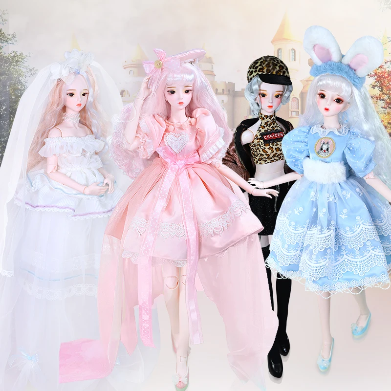 Серия Dream Fairy 1/3 BJD кукла 62 см для девочек, кукла для тела, в том числе с официальным макияжем и одеждой для глаз ICY DBS SD