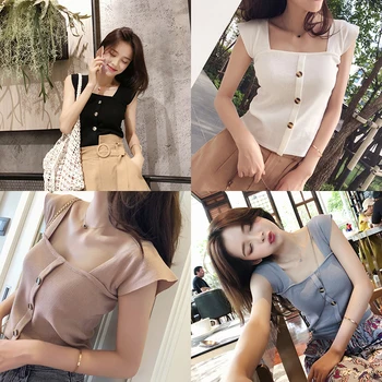 

Mishow Fashion 2019 Women Lace Vest Top Sleeveless Casual Tank Blouse Summer Tops MX18B5313-1