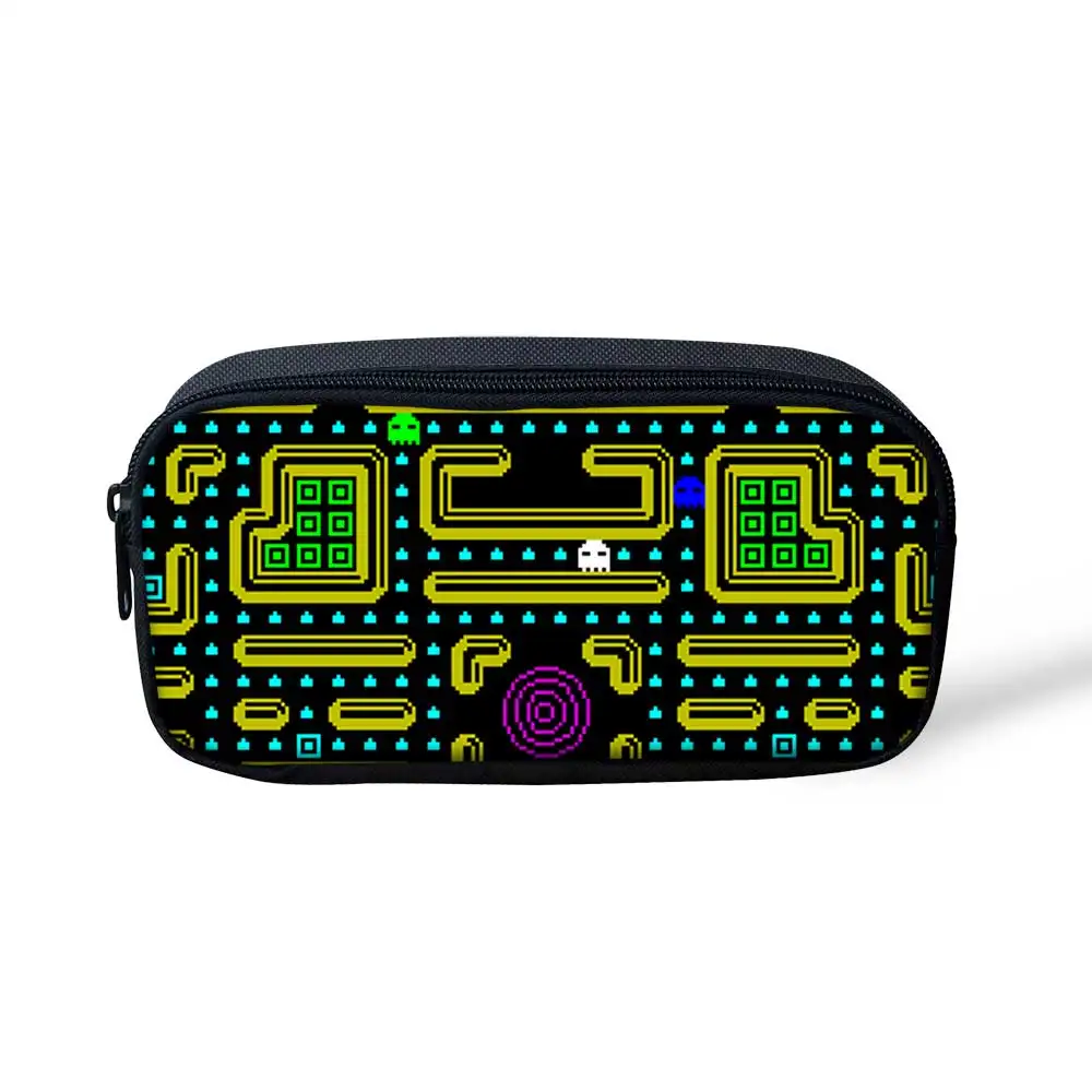 LMYD5303K WHEREISART детские школьные сумки с принтом игры Pacman для мальчиков и девочек, сумка на плечо, рюкзак на заказ, рюкзак-мешок для книг Escolares - Цвет: LMYD5303K