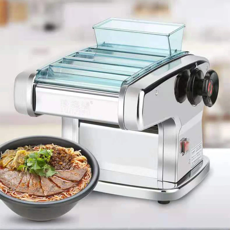 Multi-function-Electric-Noodle-Maker-FKM150-1-Household-Automatic-Small-Stainless-Steel-Noodle-Rolling-Dumpling-Skin.jpg Többfunkciós Elektromos Tészta Gyártó Fkm150-1 Háztartás Automatikus Kis Rozsdamentes Acél Gördülő Gombóga - Image 2