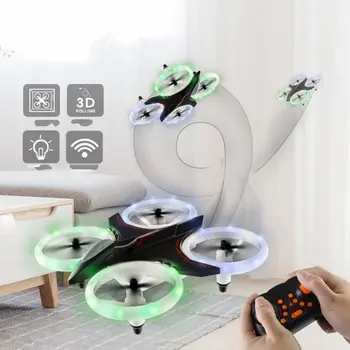 

Mini Drone RC Quadcopter 4-Axis RC Helicopter Altitude Hold Speed Aircraft Headless Mode Remote Control Toys