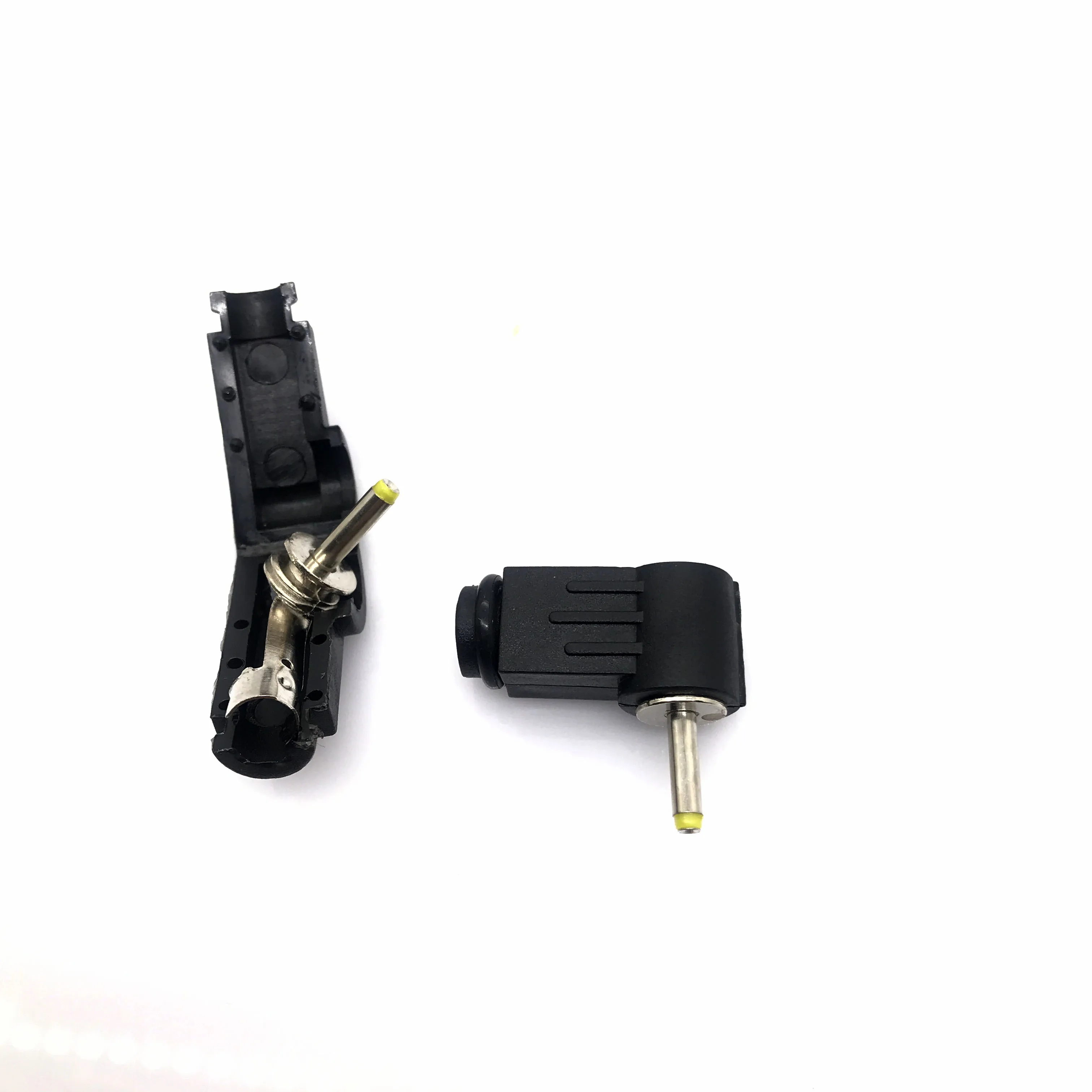 2.5x0.7 mm DC Power Plug 2.5*0.7 mm L-shaped Male 90 Right Angle Single Head Jack Adapter Cord Connector