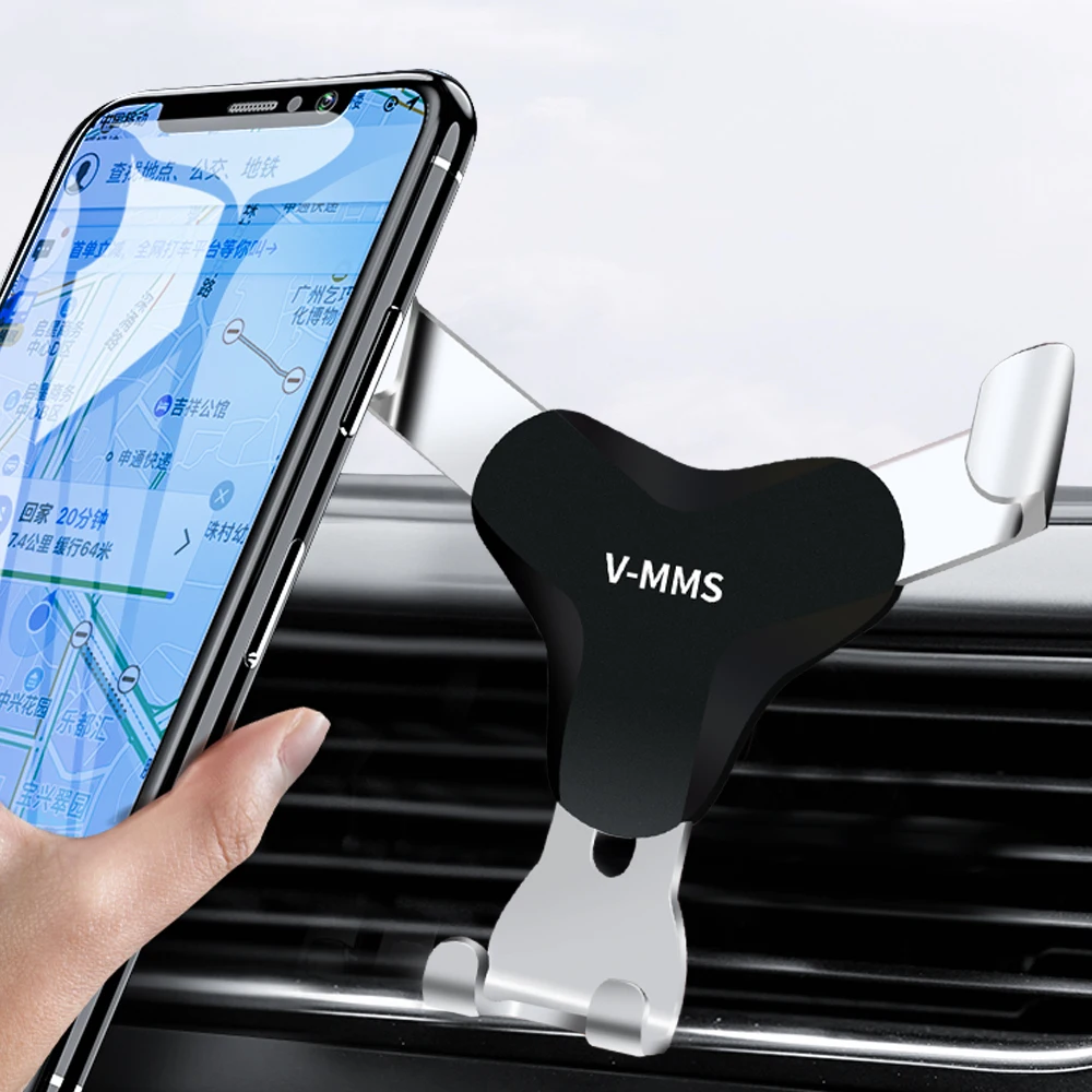 

Car Phone Holder Mobile Phone Holder for Car Holder Phone Stand Steady Fixed Bracket Support Gravity sensing Auto Grip