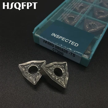 

10PCS WNMG080408 TS CT3000 External Turning Tools Cermet Grade Carbide insert Lathe cutter Tool Tokarnyy turning insert
