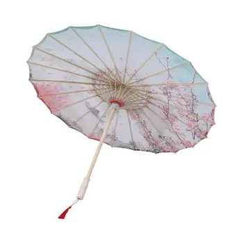 

1pc Chinese Style Umbrella Stage Props Photography Umbrella Decorative Umbrella