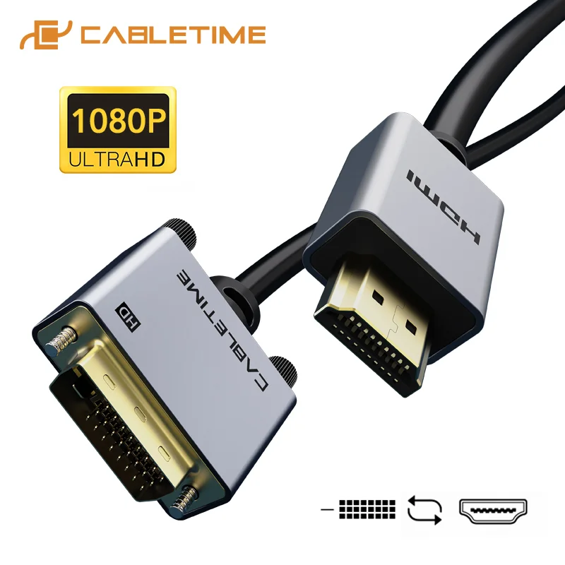 HDMI адаптер на DVI 24 + 1 кабель 1080P HD позолоченный мульти для ПК DVD проектор PS4