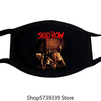 

Skid Row Slave To The Grind Glam Rock Metal Ratt New Black Mask Washable Reusable Mask