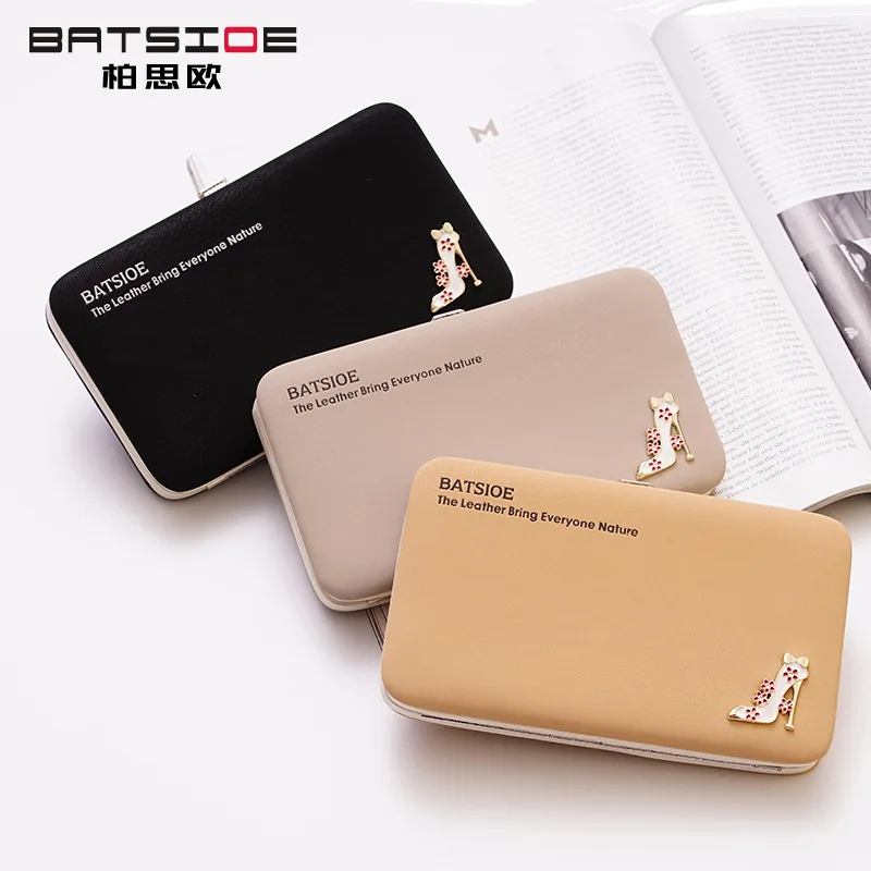 

New Style Korean-style Women's Phone Bag Students Box Bag Mid-length Clutch Multi-functional Purse