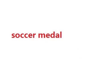 European Champion Clubs Cup Football League Metal Gold Medal Replica