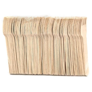 

Disposable Wooden Tableware, Party Wooden Fork, Party Wooden Fork, Home Kitchen Disposable Fork