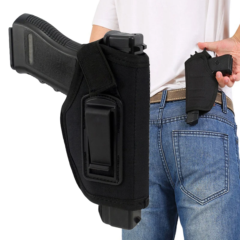 TacticalNylonHolsterConcealedCarryHolsterBeltClipAirsoftGun