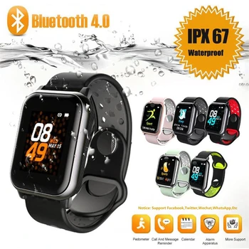 

KY11 Smartwatch Waterproof Sport Fitness Blood Pressure Heart Rate Monitor Smart Watch Trakcer watches Men Women For Android IOS