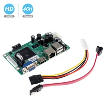 Besder NVR Плата 1080P 4CH сетевой рекордер безопасности плата 4CH1080P/8CH960P ONVIF оповещение по электронной почте Обнаружение движения с кабелем HDD