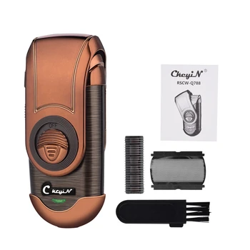 

Electric Shaver Stainless Steel Blade Rechargeable Reciprocating Razor Beard Trimmer Shaving Machine Barber Trimmer Men