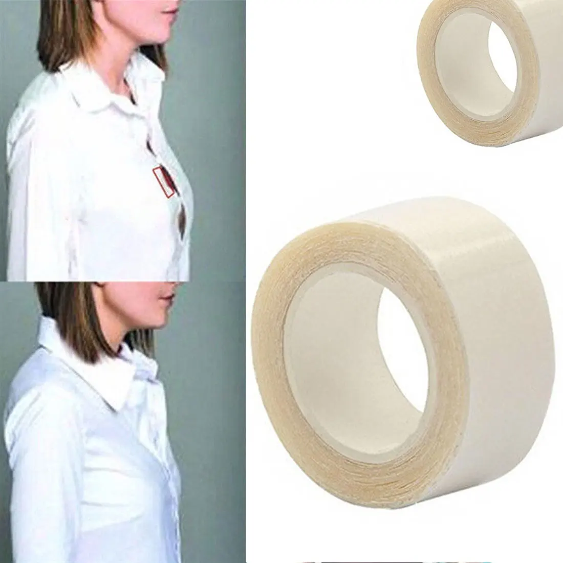 3-9M Waterproof Dress Cloth Tape Double-sided Secret Body Self