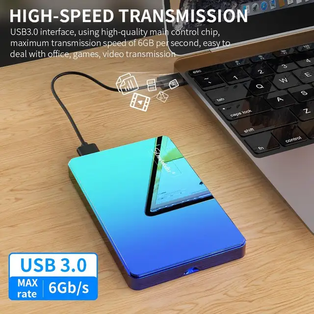 ABS color HDD 2.5 1TB external hard drive 1TB 2TB storage device hard drive for computer portable HD 1 TB USB 3.0 5