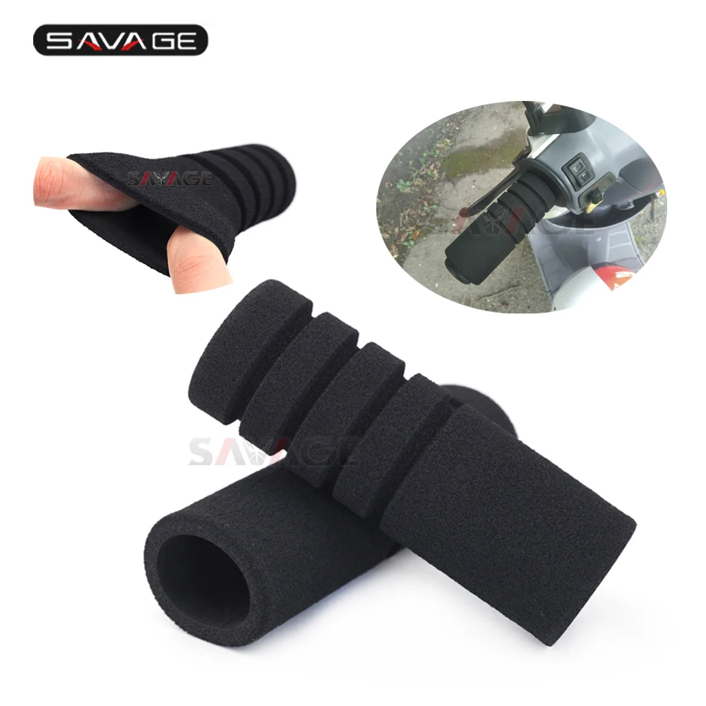

High Quality Motorcycle Bike 22mm Universal Anti-slip Handlebar Grips Sponge Cover