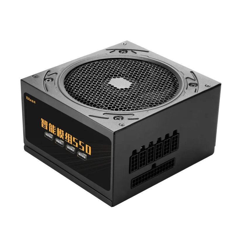 Блок питания для Sama Yuhui Smart Module 550 ATX 12V игровой бесшумный источник питания Номинальная мощность 400 Вт пиковая мощность 550 Вт источник питания ATX340-T