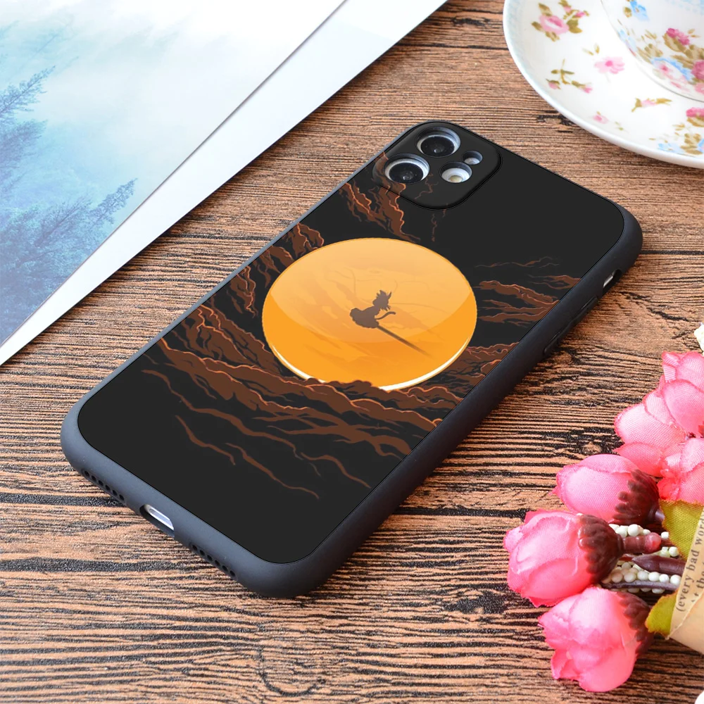 

For iPhone Nimbus Ball Z Print Soft Matt Apple iPhone Case