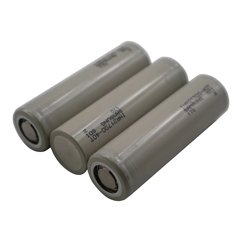 Bateria de Alta Corrente de Descarga 3 Peças Inr21700 40t Sam Sung Potência 45a Recarregável Li-ion 3.6v 30a c & p 21700 4000mah - Image 3
