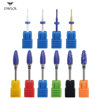 

Milling Cutter For Manicure Ceramic Mill Manicure Machine Set Cutter For Pedicure Electric Nail Files Nail Drill Bit