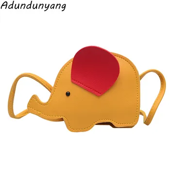 

Lovely Kids Bag Cute Elephant Children Girls Handbag Princess Style Shoulder Bag Mini Crossbody Bag Wallet Toys PU Storage Bag