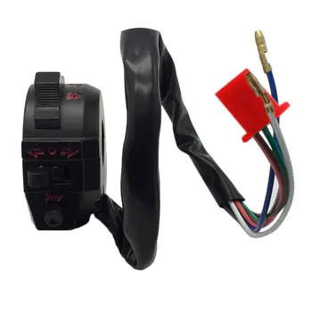 

Universal Handlebar Left ATV Motorcycle Control High/Low Beam light Turn Signal Horn Switch 7/8 waterproof