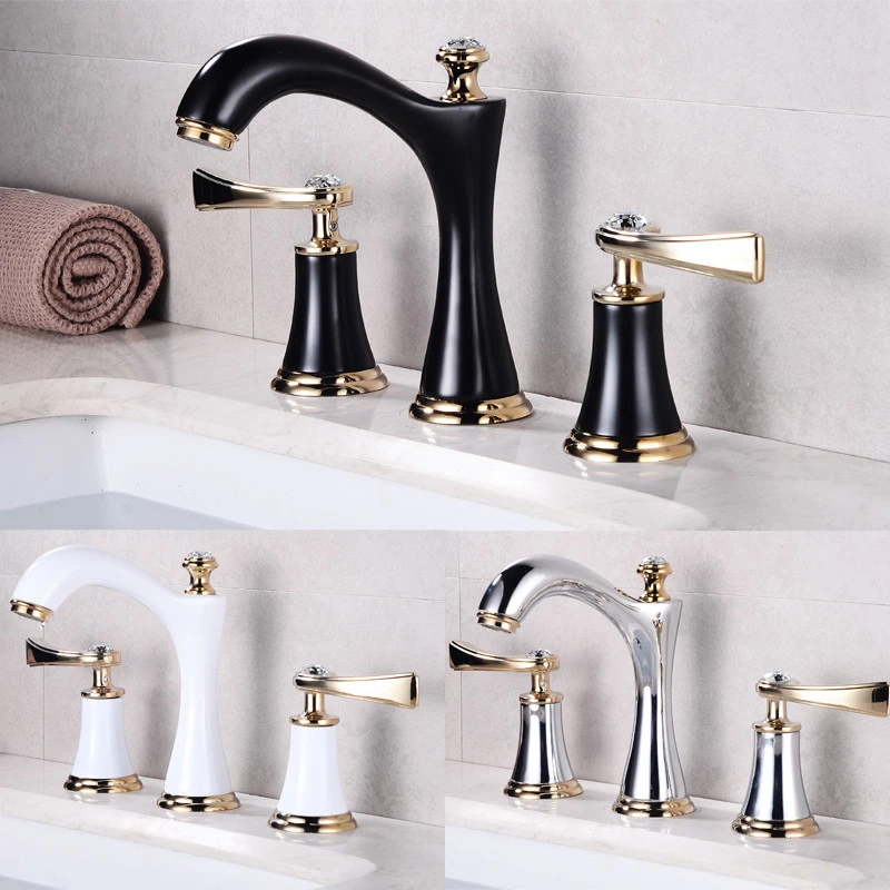 Gold Tone Bathroom Sink Faucets Rispa