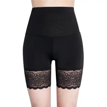 

Women Safety Shorts For Female Summer Dressing With Skirts Comfortable Seamless Nylon High Waist Anti peeping Shorts