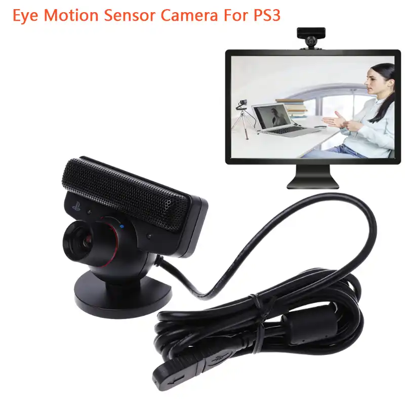 Eye Motion Sensor Camera With Microphone For Sony Playstation 3 Ps3 Game System Webcam With Mic For Pc Web Camera For Computer Webcams Aliexpress
