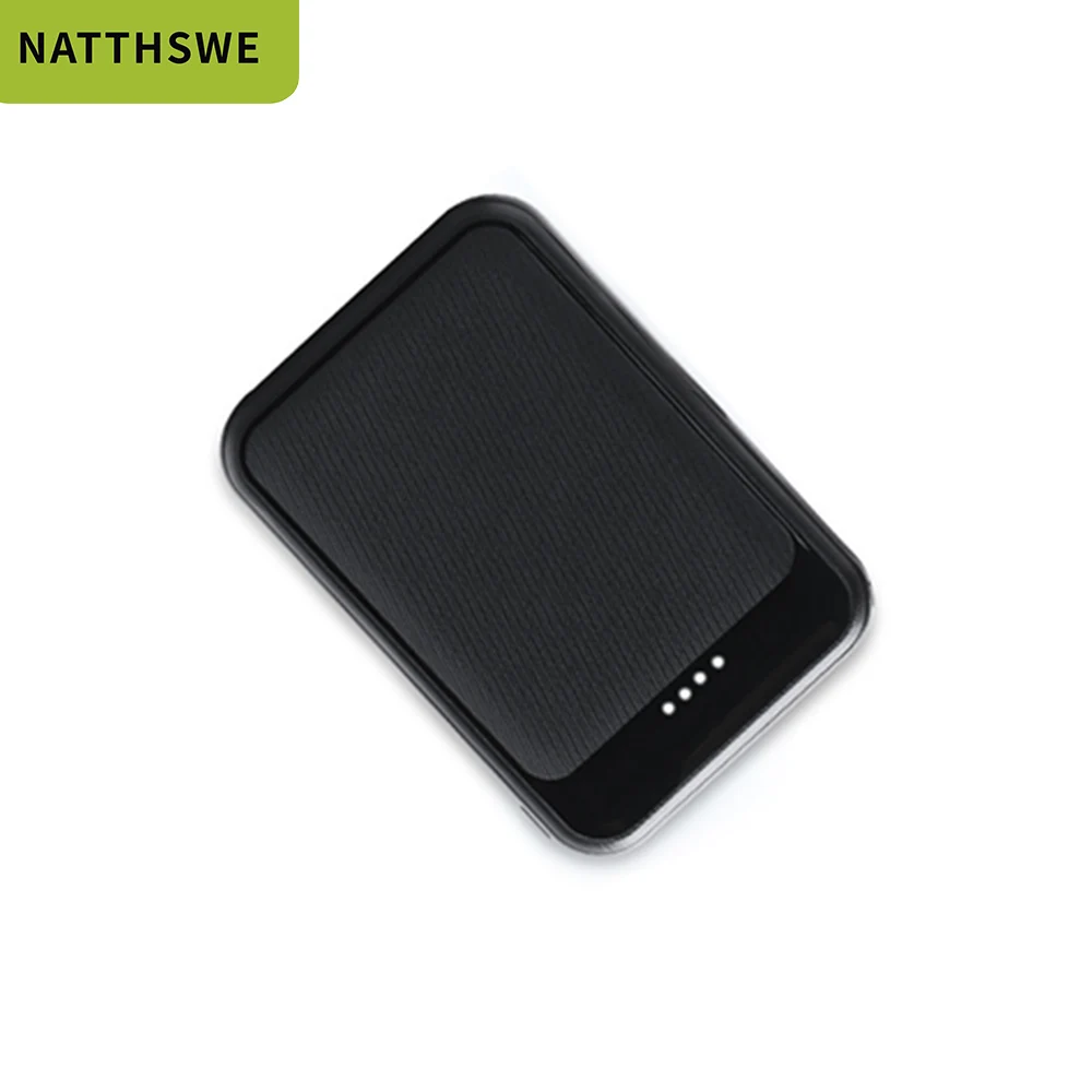 Черный NATTHSWE 16000 мАч Внешний аккумулятор usb type-C PD Быстрая зарядка для iPhone 11 Pro Max samsung Внешний аккумулятор - Цвет: Черный