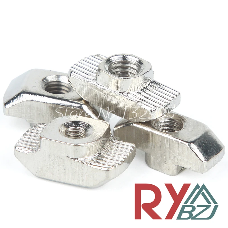 

Custom order T nut for Aluminum Profile Hammer Nut Carbon Steel Nickel Plated Aluminum Profile Nut