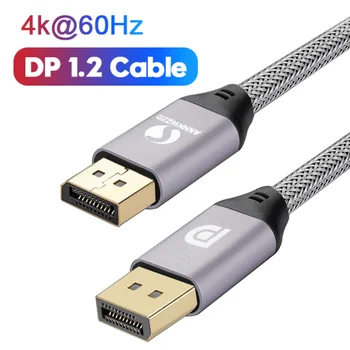 

DisplayPort 1.2 Cable 4K 3D HD 60Hz Display Port Adapter for HDTV Graphics Card Projector DisplayPort to DisplayPort Cable