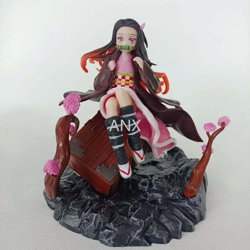 

18CM Nezuko Figure Anime Demon Slayer Kamado PVC Action Figure Collection Doll Model Toy Demon Slayer Great Gifts