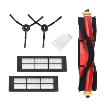 

6pcs Side/Roller Brushes/Cover Hepa Filters for Xiaomi MI Robot for Roborock S55 T4 T6 Vacuum Cleaner Replacement Parts