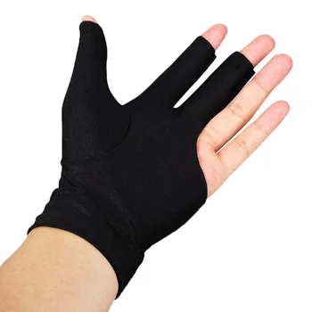 

Snooker Billiard Glove Billard Gloves Left Hand Three Finger Smooth Biliardo Billar Guanti Billiard Accessories