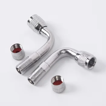 

Stem Tyre Valve Extension Adapter 2pcs Tyre Valve Extension Adapter 90 Degree Tire