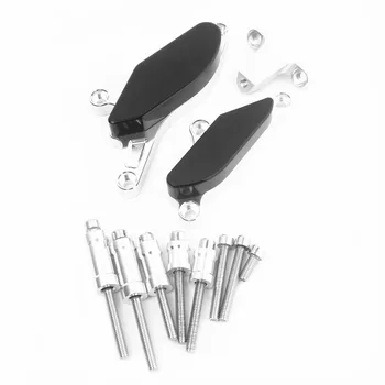 

1 Set Motorcycle Engine Stator Slider Protector Cover For KAWASAKI Ninja ZX10R 2008 2009 2010 Black Aluminum Motor Accessories
