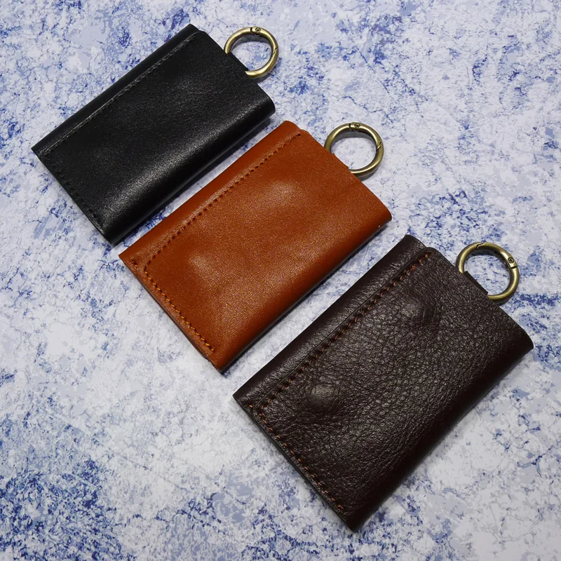 

Mini Wallet Leather Coin Purse Small Purse Card Hold on Waist Women Men 6005KQ